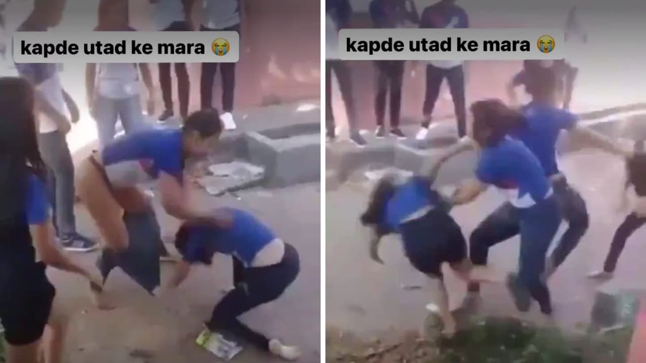 ಫೈಟಿಂಗ್ ಅಂದ್ರೆ ಇದು, ಪ್ಯಾಂಟ್ ಬಿಚ್ಚಿದ್ರೂ ಕುಗ್ಗದ ಹುಡುಗಿ! ಫೈಟಿಂಗ್ ಅಂದ್ರೆ ಇದು, ಪ್ಯಾಂಟ್ ಬಿಚ್ಚಿದ್ರೂ ಕುಗ್ಗದ ಹುಡುಗಿ!