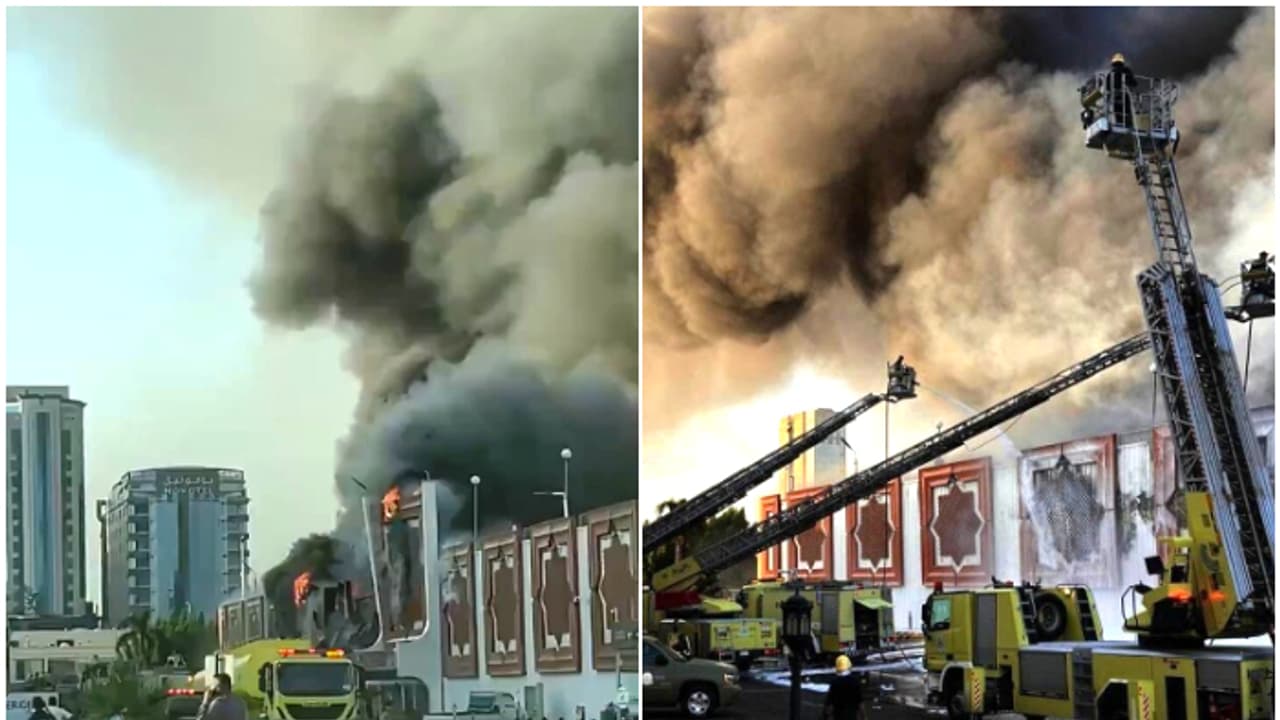 തീപിടിത്തത്തിൽ കെട്ടിടത്തിനുള്ളിൽ കുടുങ്ങി; ജിദ്ദയിൽ രണ്ട് സിവിൽ ഡിഫൻസ് ഉദ്യോഗസ്ഥർ ശ്വാസംമുട്ടി മരിച്ചു തീപിടിത്തത്തിൽ കെട്ടിടത്തിനുള്ളിൽ കുടുങ്ങി; ജിദ്ദയിൽ രണ്ട് സിവിൽ ഡിഫൻസ് ഉദ്യോഗസ്ഥർ ശ്വാസംമുട്ടി മരിച്ചു