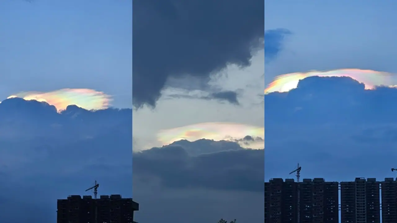 ಬೆಂಗಳೂರಿನ ಆಕಾಶದಲ್ಲಿ ಕಂಡ ವರ್ಣರಂಜಿತ ಬಣ್ಣಗಳ ಗುಟ್ಟೇನು?