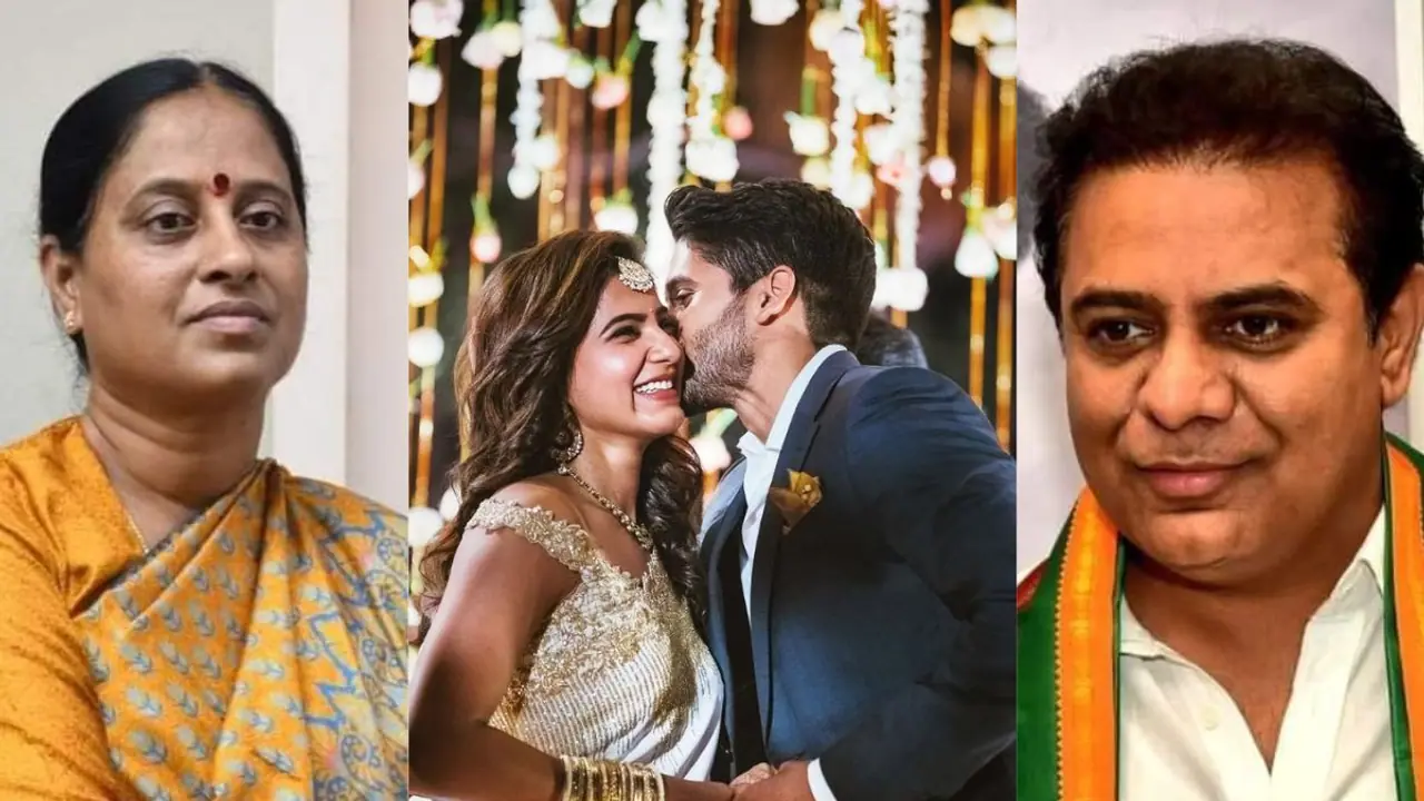 നാഗ ചൈതന്യ സാമന്ത വിവാഹമോചനത്തിലെ വിവാദ പരാമര്ശം:കോടതി നീക്കം, തെലങ്കാന മന്ത്രിക്ക് കുരുക്ക് നാഗ ചൈതന്യ സാമന്ത വിവാഹമോചനത്തിലെ വിവാദ പരാമര്ശം:കോടതി നീക്കം, തെലങ്കാന മന്ത്രിക്ക് കുരുക്ക്