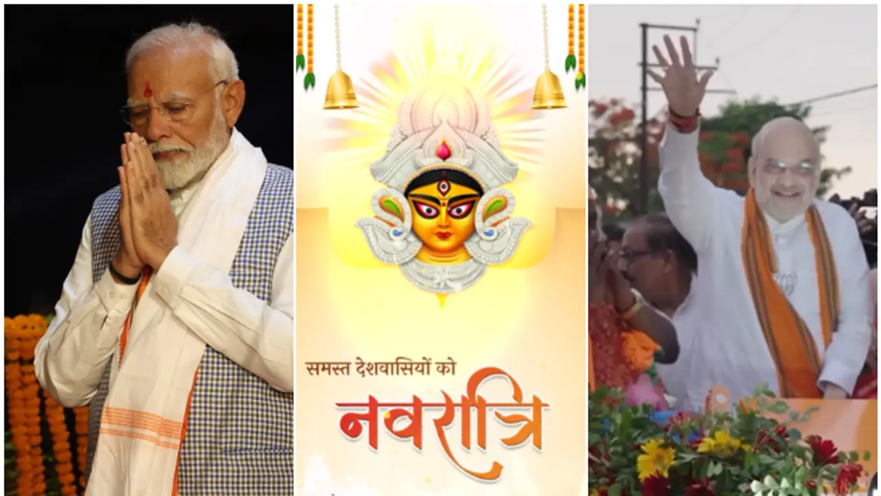 Navratri 2024: PM Modi, Amit Shah, and others share heartfelt wishes Navratri 2024: PM Modi, Amit Shah, and others share heartfelt wishes