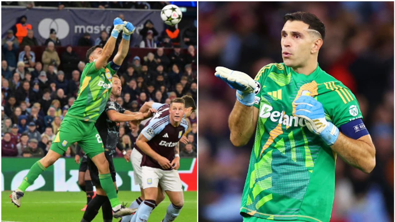 എമി മാര്‍ട്ടിനെസ്, ലോകത്തിലെ ഒന്നാം നമ്പര്‍ ഗോള്‍ കീപ്പര്‍? ബയേണിനെ മുട്ടുകുത്തിച്ച തകര്‍പ്പന്‍ സേവുകള്‍ കാണാം