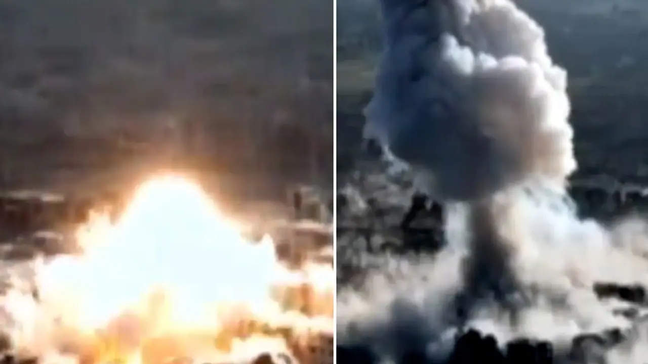 Did Russia use powerful ODAB 9000 thermobaric bomb in Ukraine? Dramatic video fuels speculation (WATCH) Did Russia use powerful ODAB 9000 thermobaric bomb in Ukraine? Dramatic video fuels speculation (WATCH)