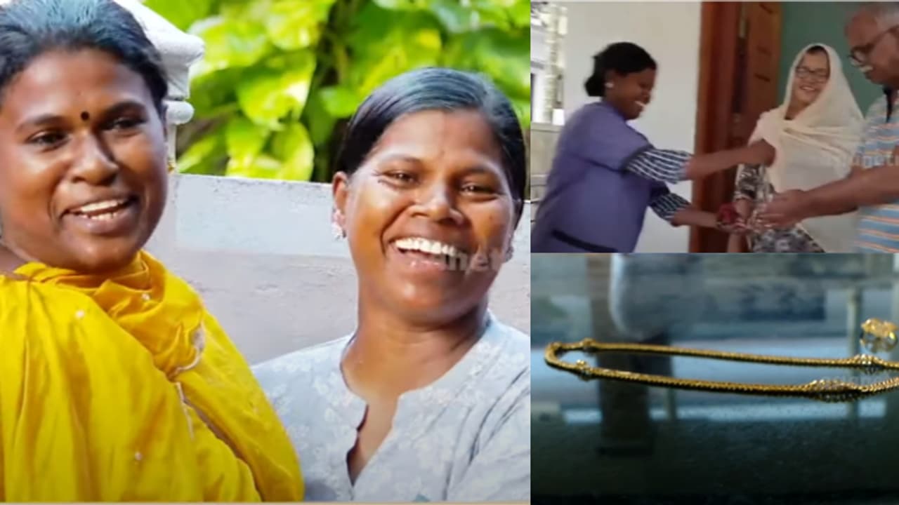 ഉപേക്ഷിച്ച ബാഗിൽ ഒന്നര പവന്റെ സ്വർണ മാലയും കാൽ പവന്റെ മോതിരവും; തിരികെ നൽകി സുജാതയും ശ്രീജയും ഉപേക്ഷിച്ച ബാഗിൽ ഒന്നര പവന്റെ സ്വർണ മാലയും കാൽ പവന്റെ മോതിരവും; തിരികെ നൽകി സുജാതയും ശ്രീജയും