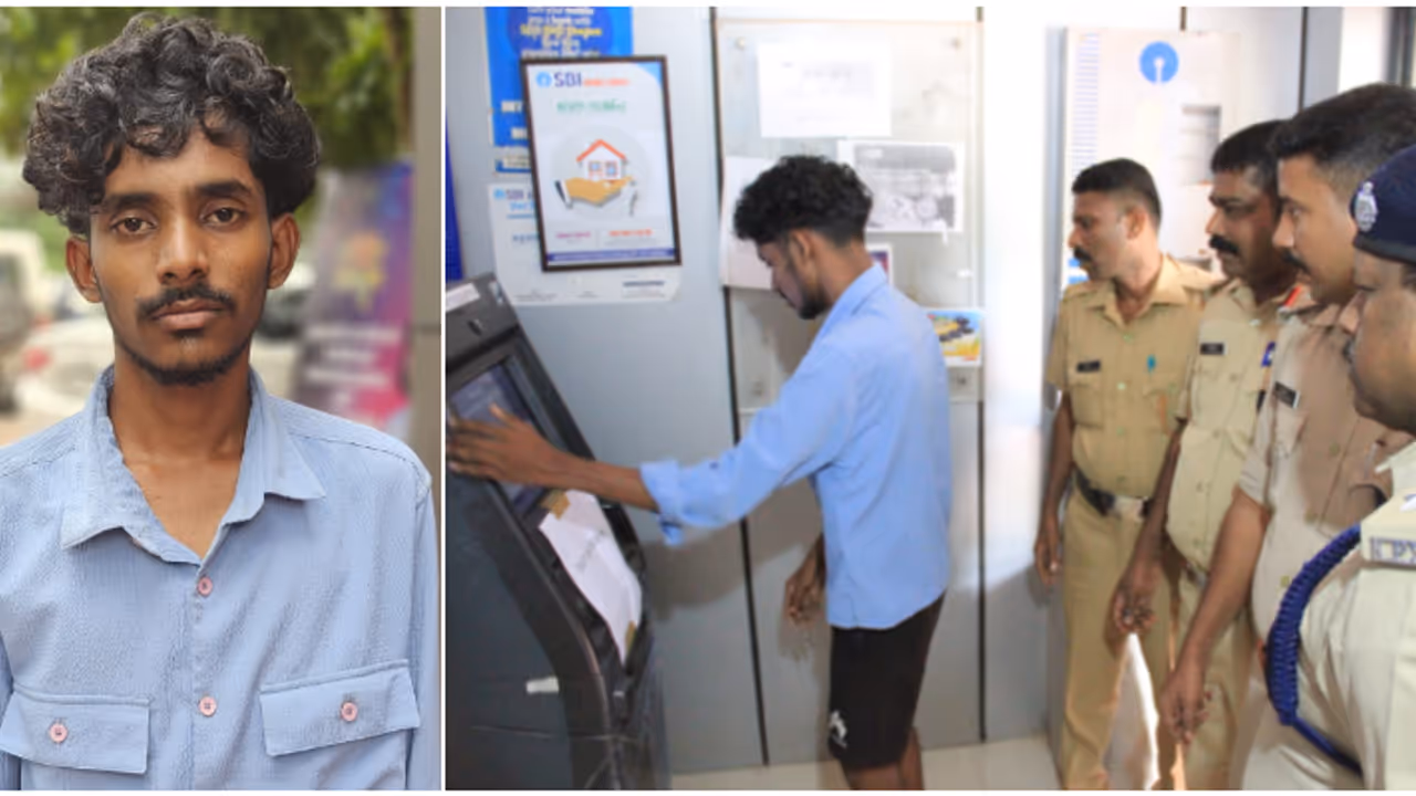കാമുകിയുടെ പണയം വച്ച സ്വർണമെടുക്കാൻ വേണ്ടി, പൊലീസിനോട് എല്ലാം തുറന്ന് പറഞ്ഞ് 20കാരൻ; എടിഎം കവർച്ചയിൽ അറസ്റ്റ്