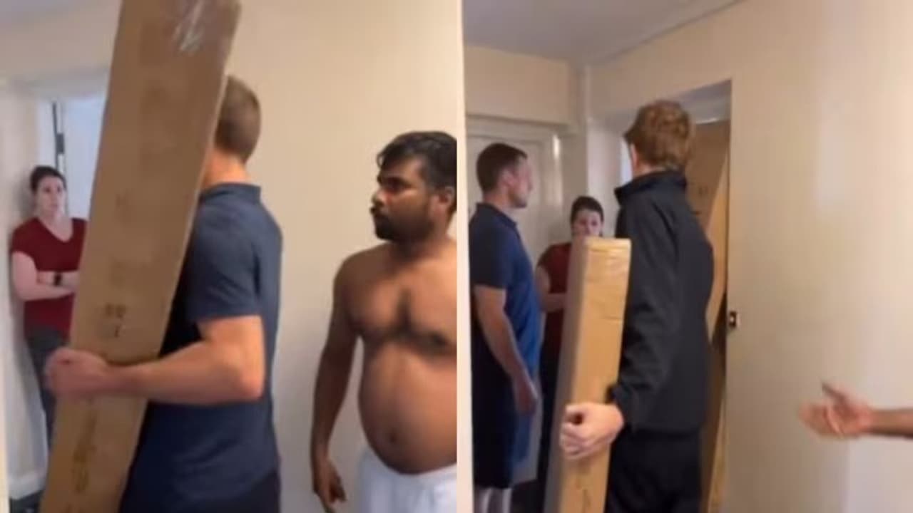 Canadian landlord forcibly evicts Indian tenant in dramatic showdown, video goes viral (WATCH) Canadian landlord forcibly evicts Indian tenant in dramatic showdown, video goes viral (WATCH)