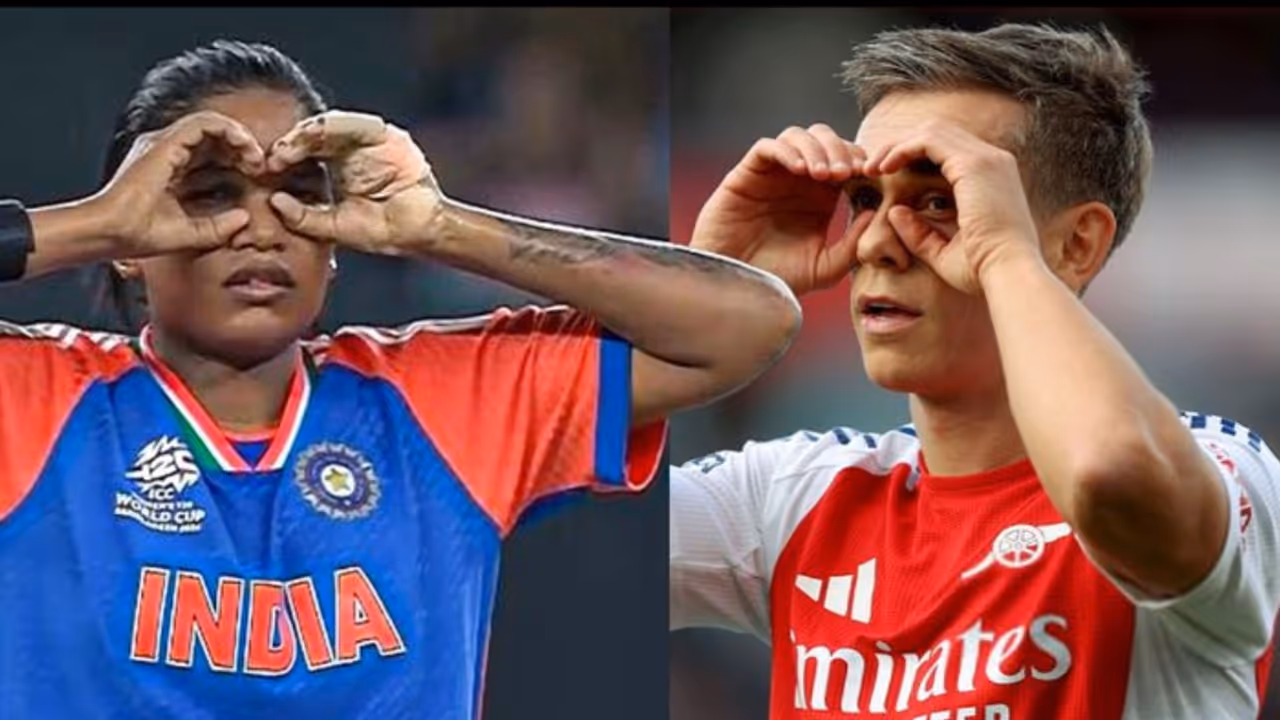 ട്രൊസാര്ഡിനെ അനുകരിച്ച് ആശ ശോഭന! ആദ്യ ലോകകപ്പ് വിക്കറ്റ് ആഘോഷമാക്കി തിരുവനന്തപുരത്തുകാരി വീഡിയോ വൈറല് ട്രൊസാര്ഡിനെ അനുകരിച്ച് ആശ ശോഭന! ആദ്യ ലോകകപ്പ് വിക്കറ്റ് ആഘോഷമാക്കി തിരുവനന്തപുരത്തുകാരി വീഡിയോ വൈറല്