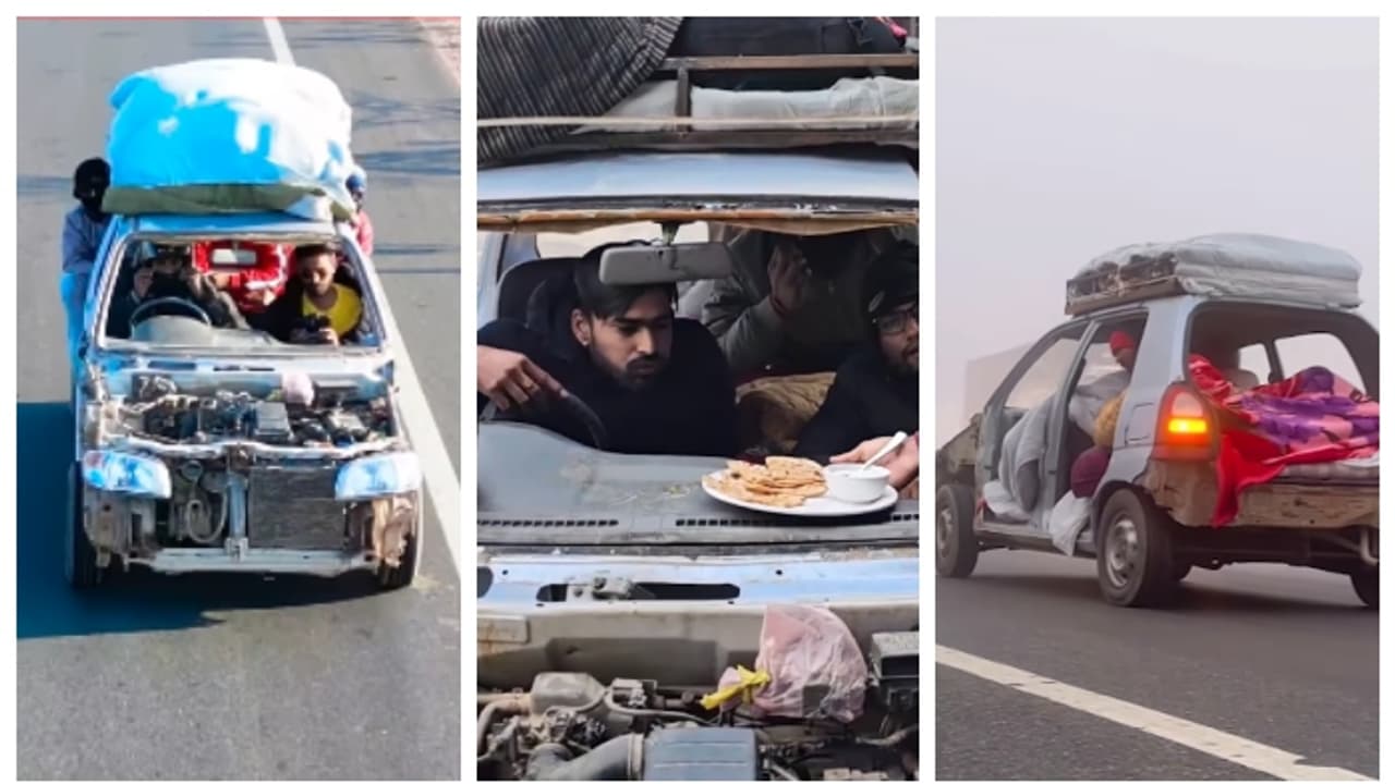 അസ്ഥികൂടം പോലൊരു കാറ്, അതിൽ നാല് സുഹൃത്തുക്കൾ യാത്ര പോയത് 2000 കിമി.; വീഡിയോ വൈറൽ അസ്ഥികൂടം പോലൊരു കാറ്, അതിൽ നാല് സുഹൃത്തുക്കൾ യാത്ര പോയത് 2000 കിമി.; വീഡിയോ വൈറൽ