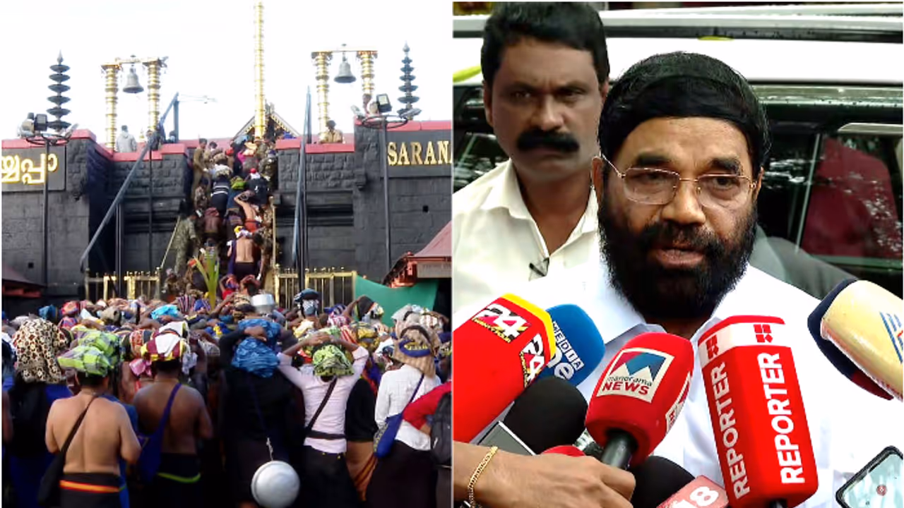 ശബരിമല ദർശനത്തിന് സ്പോട് ബുക്കിങ് ഉണ്ടാകില്ല, ബുക്കിംഗില്ലാതെ തീർത്ഥാടകർ എത്തിയാൽ പരിശോധന: വി എന്‍ വാസവന്‍
