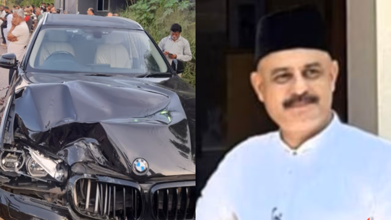 പാലത്തിനോട് ചേര്ന്ന് മുൻഭാഗത്ത് കേടുപാടുകളോടെ ബിഎംഡബ്ല്യൂ കാർ; പ്രമുഖ വ്യവസായിയെ കര്ണാടകയിൽ കാണാതായി പാലത്തിനോട് ചേര്ന്ന് മുൻഭാഗത്ത് കേടുപാടുകളോടെ ബിഎംഡബ്ല്യൂ കാർ; പ്രമുഖ വ്യവസായിയെ കര്ണാടകയിൽ കാണാതായി