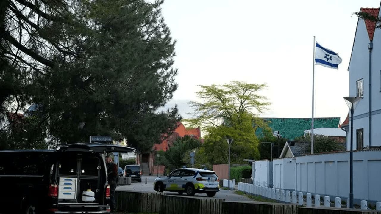 New blast near Israeli embassy in Denmark on October 7 massacre anniversary