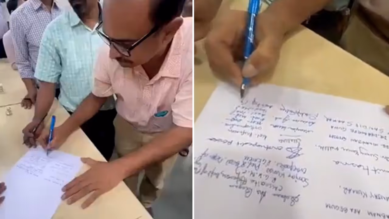 Over 50 faculty members, doctors of Kolkata's RG Kar college submit mass resignation amid protests (WATCH) Over 50 faculty members, doctors of Kolkata's RG Kar college submit mass resignation amid protests (WATCH)