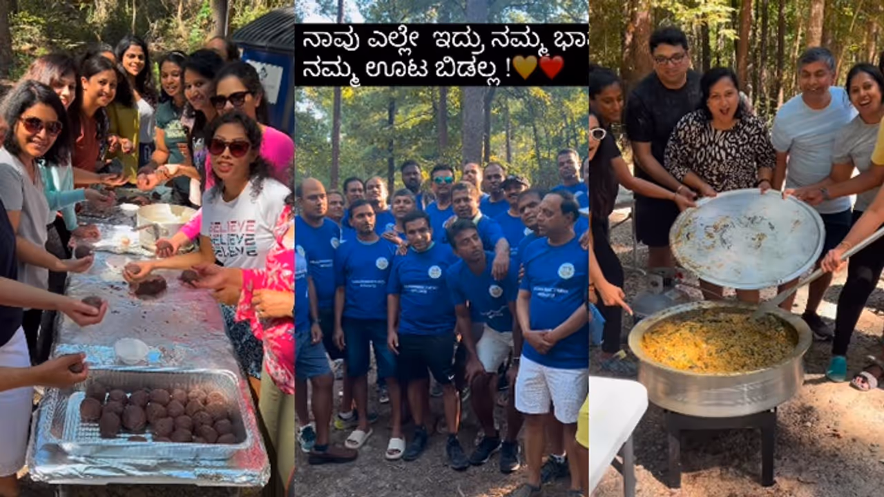 ಮುದ್ದೆ, ಕಾಲ್ಸೂಪ್, ನಾಟಿ ಕೋಳಿ ಸಾರು ಮತ್ತೆ ಕನ್ನಡಕ್ಕಾಗಿ ಅಮೆರಿಕದ ಡಲ್ಲಾಸ್ನಲ್ಲಿ ಒಟ್ಟಾದ್ರು ಕನ್ನಡಿಗರು! ಮುದ್ದೆ, ಕಾಲ್ಸೂಪ್, ನಾಟಿ ಕೋಳಿ ಸಾರು ಮತ್ತೆ ಕನ್ನಡಕ್ಕಾಗಿ ಅಮೆರಿಕದ ಡಲ್ಲಾಸ್ನಲ್ಲಿ ಒಟ್ಟಾದ್ರು ಕನ್ನಡಿಗರು!