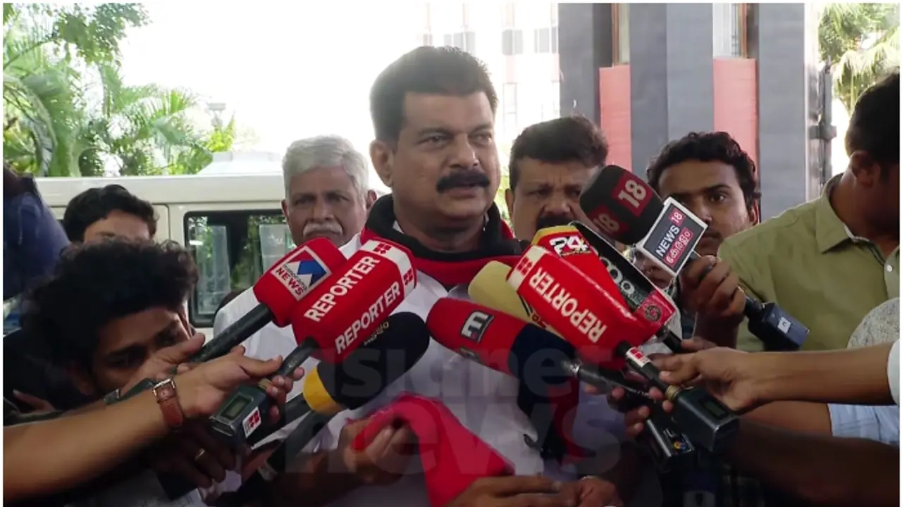 PV Anvar enters Kerala Assembly with DMK shawl, threatens to disclose details of CM Vijayan's US trip PV Anvar enters Kerala Assembly with DMK shawl, threatens to disclose details of CM Vijayan's US trip