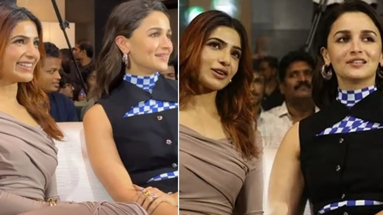 (Video) Alia Bhatt bonds with Samantha Ruth Prabhu, sings 'Oo Antava' at Jigra event (Video) Alia Bhatt bonds with Samantha Ruth Prabhu, sings 'Oo Antava' at Jigra event