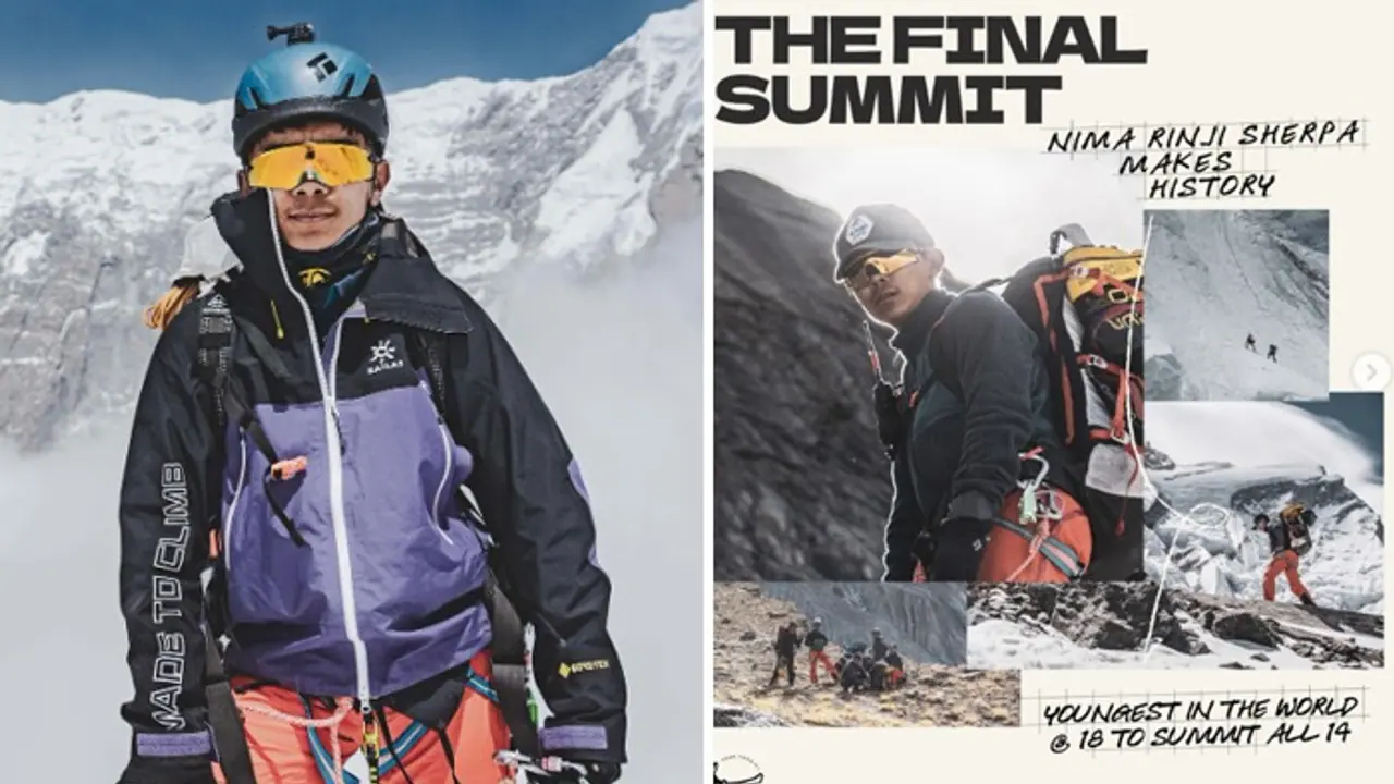 RECORD ALERT! Nepali becomes youngest to summit all 14 of world's 8,000 metre peaks; sends inspiring message
