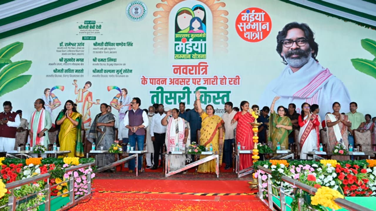 Over 50 lakh women benefit from Jharkhand's Maiya Samman Yojana with Rs 497 crore transfer
