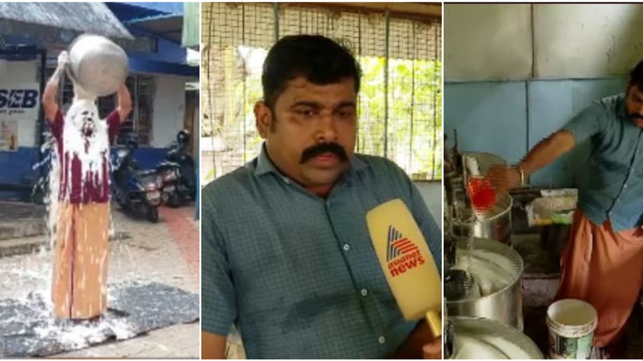 'അത്രയും സഹിക്കാൻ പറ്റാത്തത് കൊണ്ട് ചെയ്തതാ, 8000 രൂപ എന്നെ സംബന്ധിച്ച് വലുതാ': ദോശമാവിൽ കുളിച്ച രാജേഷ് 