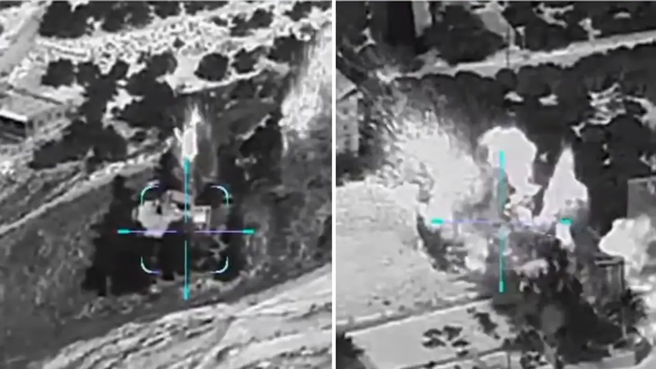 Israeli airstrikes kill two Hezbollah commanders in southern Lebanon, target weapons caches (WATCH) Israeli airstrikes kill two Hezbollah commanders in southern Lebanon, target weapons caches (WATCH)