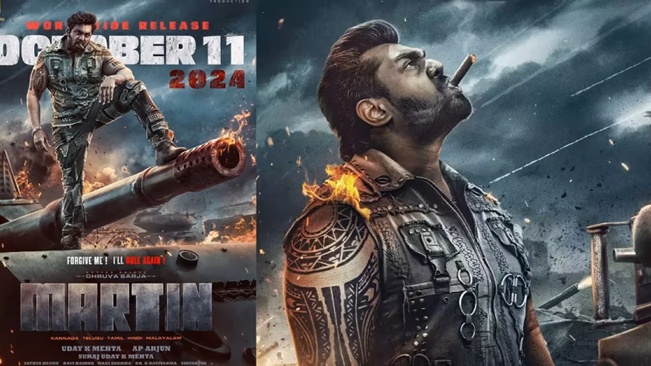 ಇಂದು ವಿಶ್ವದಾದ್ಯಂತ 'ಮಾರ್ಟಿನ್' ಹವಾ: 3000 ಸ್ಕ್ರೀನ್ಗಳಲ್ಲಿ ಆ್ಯಕ್ಷನ್ ಪ್ರಿನ್ಸ್ ಧ್ರುವ ಸರ್ಜಾ ಅಬ್ಬರ ಜೋರು ಇಂದು ವಿಶ್ವದಾದ್ಯಂತ 'ಮಾರ್ಟಿನ್' ಹವಾ: 3000 ಸ್ಕ್ರೀನ್ಗಳಲ್ಲಿ ಆ್ಯಕ್ಷನ್ ಪ್ರಿನ್ಸ್ ಧ್ರುವ ಸರ್ಜಾ ಅಬ್ಬರ ಜೋರು