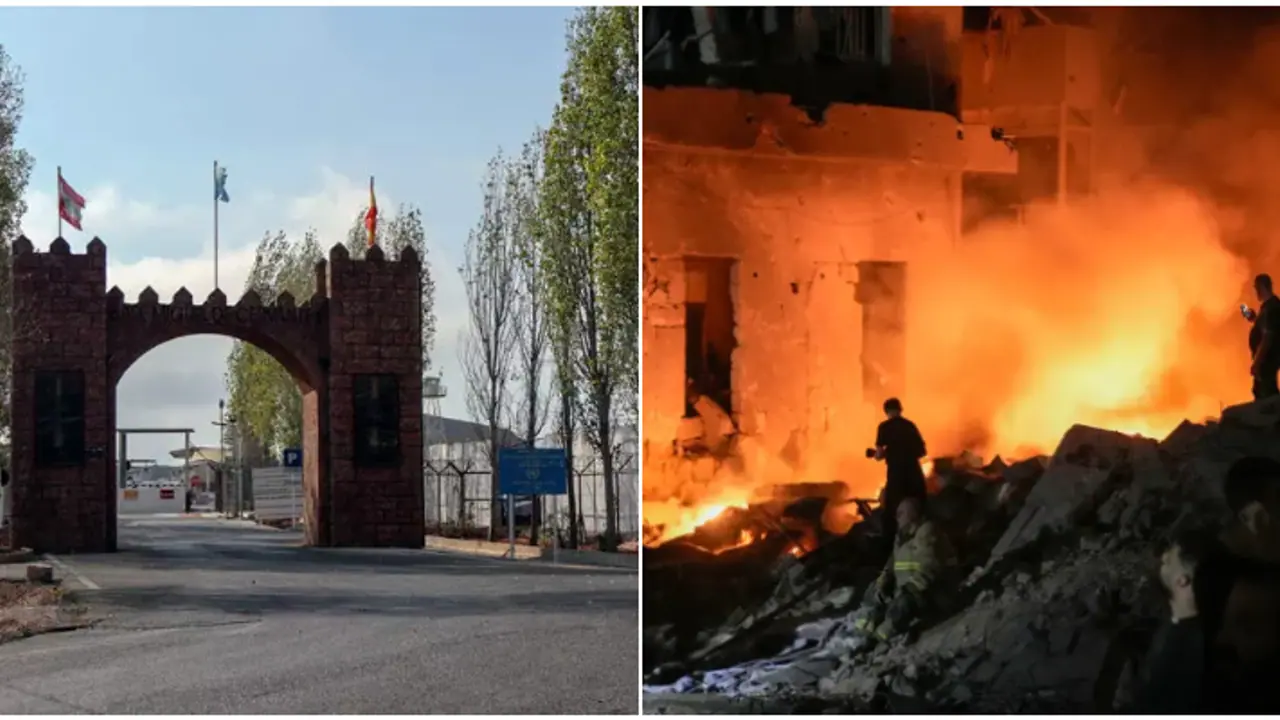 യുഎൻ സമാധാന സംഘത്തിന് നേരെയും ഇസ്രായേൽ സൈന്യത്തിന്റെ വെടിവെപ്പ്, വ്യാപക പ്രതിഷേധം യുഎൻ സമാധാന സംഘത്തിന് നേരെയും ഇസ്രായേൽ സൈന്യത്തിന്റെ വെടിവെപ്പ്, വ്യാപക പ്രതിഷേധം