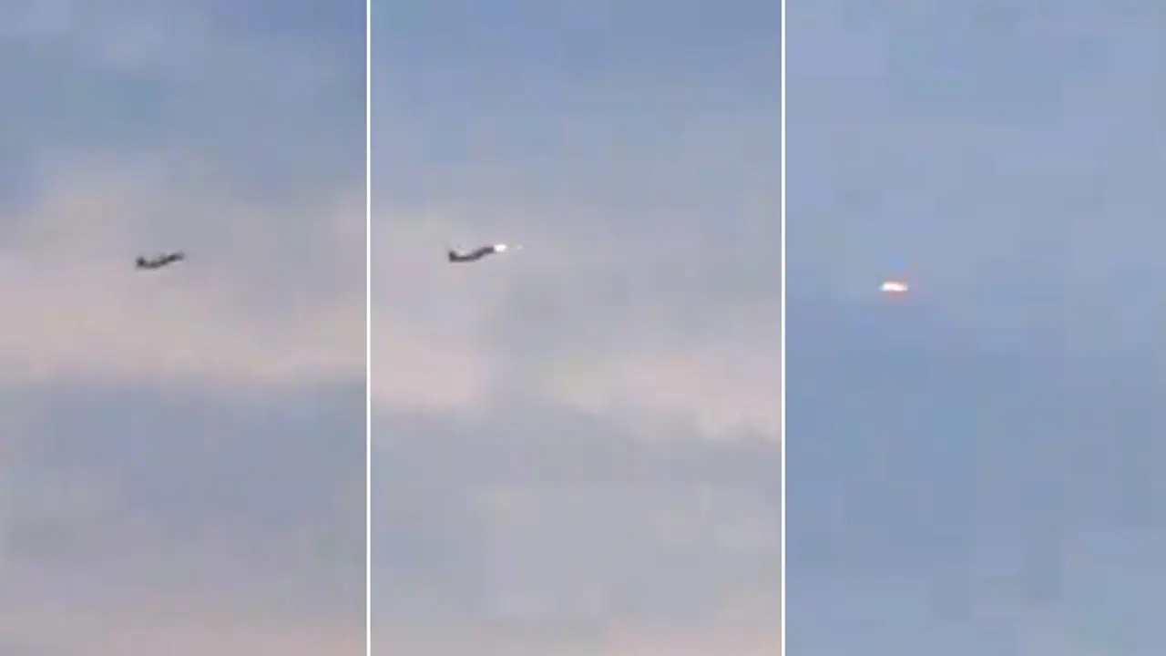 Israel: IDF intercepts drone over Ashkelon after alarm sounds; dramatic moment caught on camera (WATCH) Israel: IDF intercepts drone over Ashkelon after alarm sounds; dramatic moment caught on camera (WATCH)