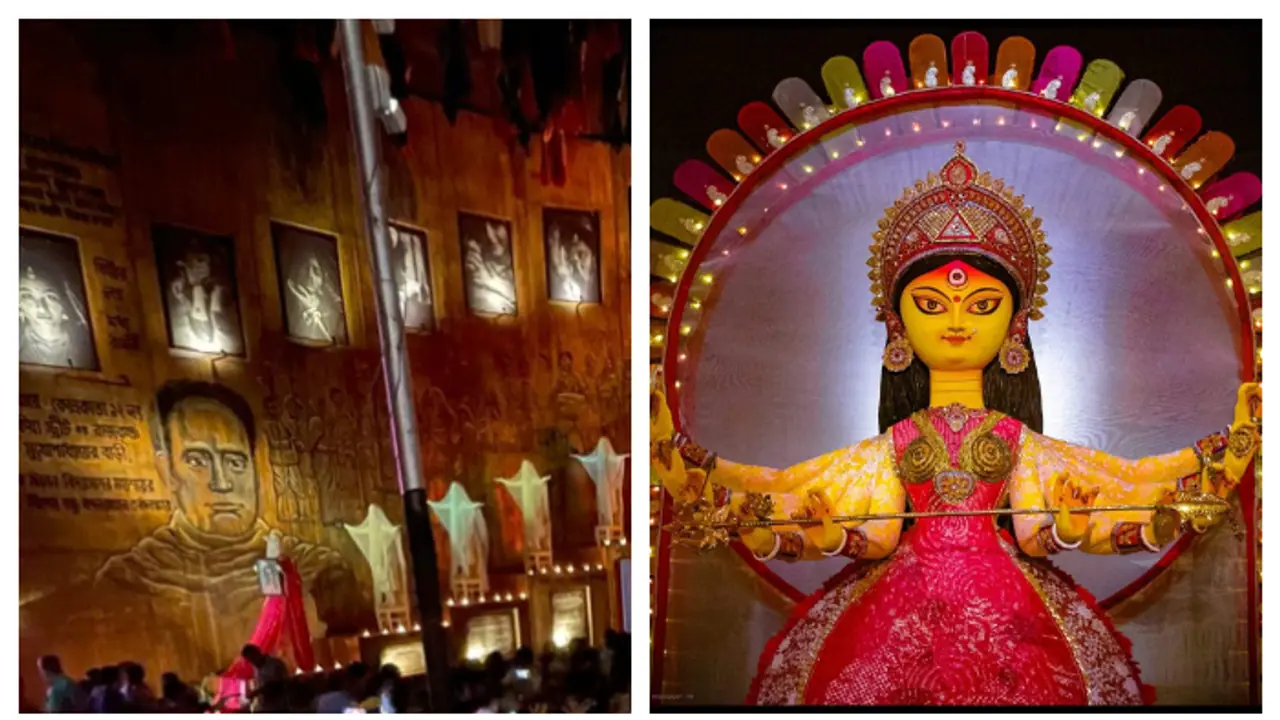 durga puja 2024 CM Mamata Banerjee honored at Kashi Bose Lane bsm durga puja 2024 CM Mamata Banerjee honored at Kashi Bose Lane bsm