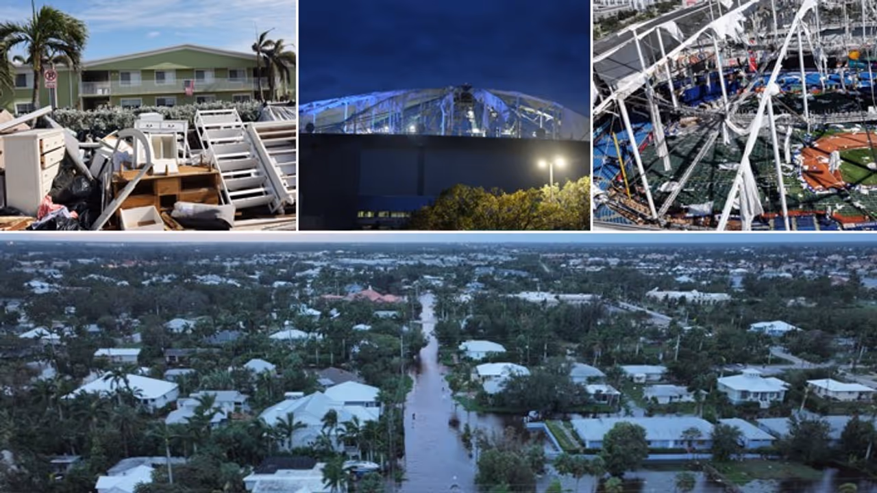 Hurricane Milton: Drone videos capture extent of devastation; at least 16 dead, millions remain in dark| WATCH