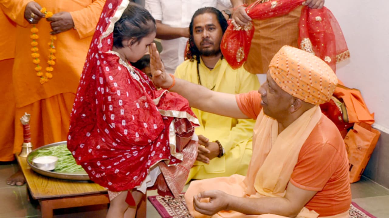 Gorakshpeeth's Kanya Pujan reinforces message of women’s empowerment Gorakshpeeth's Kanya Pujan reinforces message of women’s empowerment