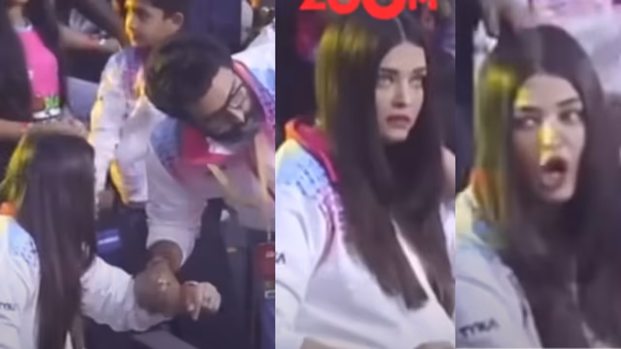 'ശ്ശ്..ശ്ശ്.. ഇത് വീടല്ല'; ​പൊതുവിടത്ത് പോരടിച്ച് അഭിഷേകും ഐശ്വര്യയും, ഞെട്ടി ആരാധകർ !