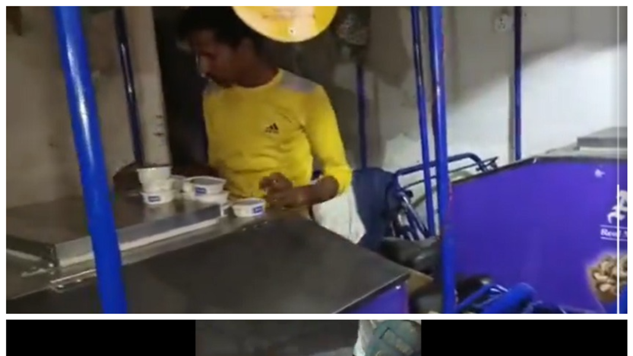 Video captures men brazenly scraping off expiry dates from Amul ice cream in Delhi; sparks concern (WATCH)