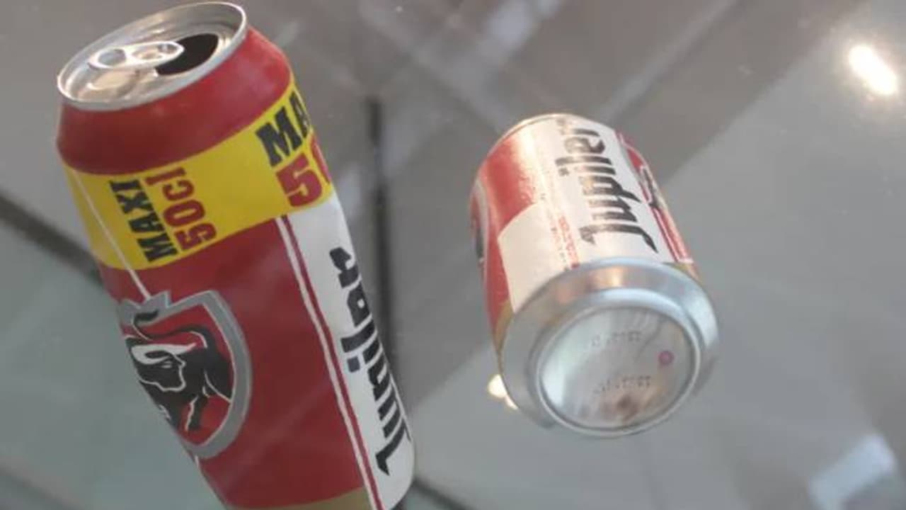 ഒഴിഞ്ഞ ബിയർ ക്യാനുകൾ, വിശേഷപ്പെട്ട കലാസൃഷ്ടി, ഒടുവിൽ കണ്ടെത്തിയത് മാലിന്യപ്പാത്രത്തിൽ നിന്നും