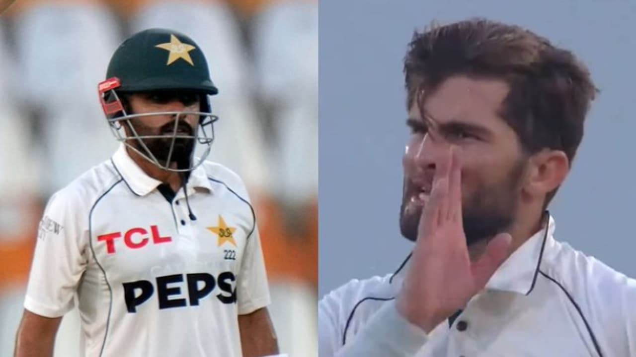 ഷഹീന് അഫ്രീദി സിംബു.. സിംബു.. എന്ന് വിളിച്ചു! ബാബര് അസം അപാമാനിതനായെന്ന് ആരോപണം വീഡിയോ ഷഹീന് അഫ്രീദി സിംബു.. സിംബു.. എന്ന് വിളിച്ചു! ബാബര് അസം അപാമാനിതനായെന്ന് ആരോപണം വീഡിയോ