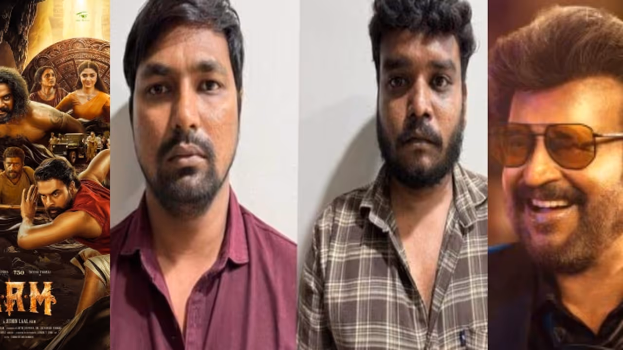 എആര്എം വ്യാജപതിപ്പ് കേസില് പിടികൂടിയവരുടെ കൈയ്യില് വേട്ടയന്റെ വ്യാജനും; തമിഴ് നാട് പൊലീസും ഇടപെടുന്നു എആര്എം വ്യാജപതിപ്പ് കേസില് പിടികൂടിയവരുടെ കൈയ്യില് വേട്ടയന്റെ വ്യാജനും; തമിഴ് നാട് പൊലീസും ഇടപെടുന്നു