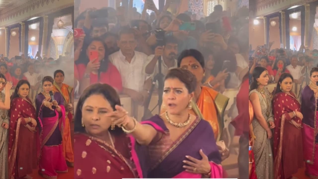  'അല്‍പ്പം ബഹുമാനം കാണിക്ക്': അത് കണ്ടപ്പോള്‍ ദുര്‍ഗ പൂജയില്‍ സര്‍വ്വ നിയന്ത്രണവും വിട്ട് കാജോളിന്‍റെ രോഷം !