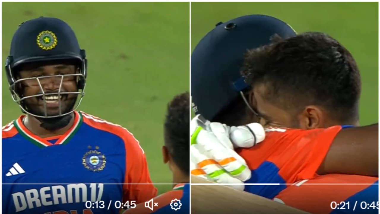 സഞ്ജുവിന്റെ സൂര്യ, എപ്പോഴും പിന്തുണച്ചു! മലയാളി താരത്തെ കെട്ടിപ്പിടിച്ച് ക്യാപ്റ്റന്‍ വൈറല്‍ വീഡിയോ