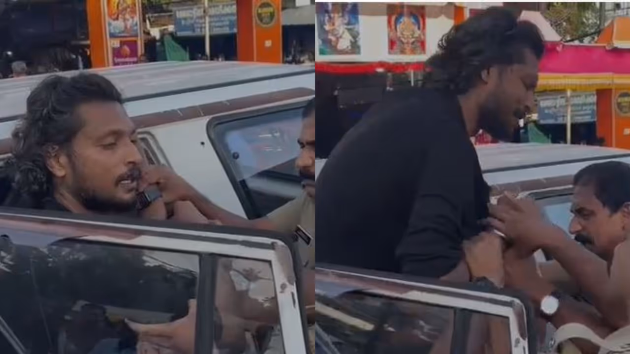 പന്തളം സിഗ്നലിൽ വെച്ച് എംപിയുടെ വാഹനം മുന്നിലെ കാറിൽ തട്ടി, യുവാവ് 'സീൻ ഓവറാക്കി'; പരിശോധിച്ചപ്പോൾ കഞ്ചാവ്