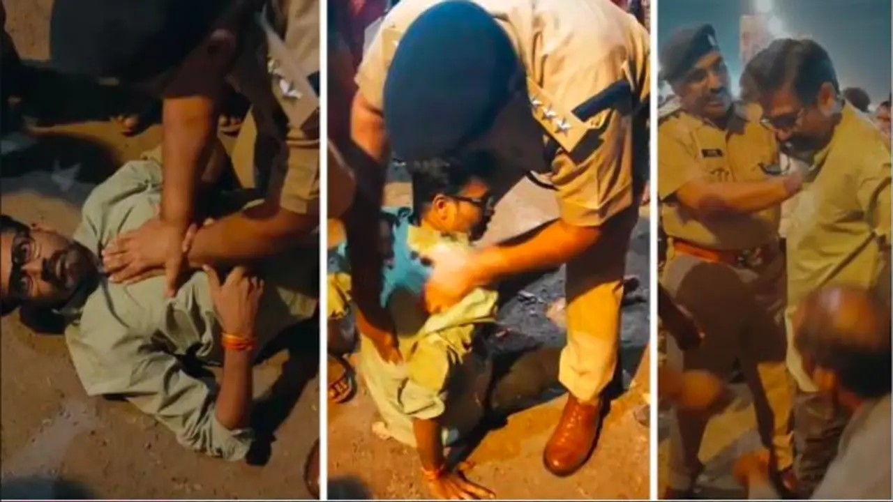 ರಾವಣ ದಹನದ ವೇಳೆ ಹಾರ್ಟ್ ಅಟ್ಯಾಕ್: ಸಿಪಿಆರ್ ಮಾಡಿ ವ್ಯಕ್ತಿ ಜೀವ ಉಳಿಸಿದ ಎಸಿಪಿ ರಾವಣ ದಹನದ ವೇಳೆ ಹಾರ್ಟ್ ಅಟ್ಯಾಕ್: ಸಿಪಿಆರ್ ಮಾಡಿ ವ್ಯಕ್ತಿ ಜೀವ ಉಳಿಸಿದ ಎಸಿಪಿ