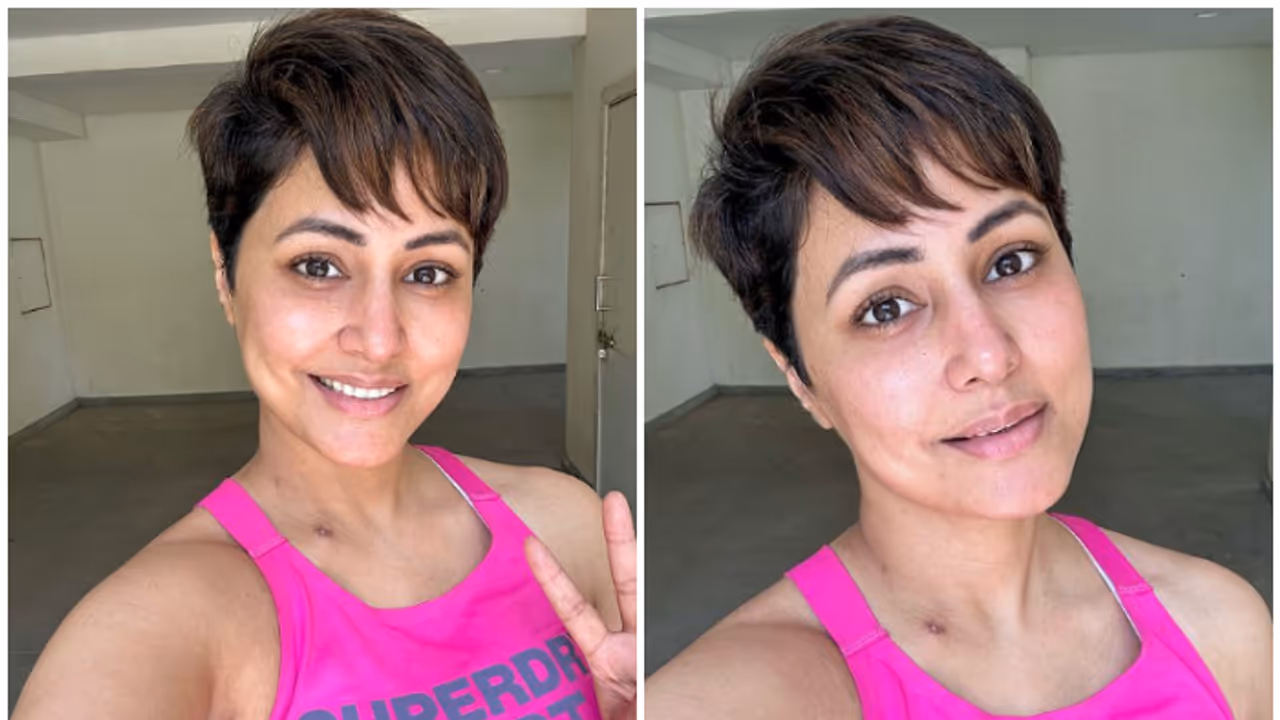 Hina Khan reflects on final chemotherapy cycle, shares last eyelash photo with heartfelt note