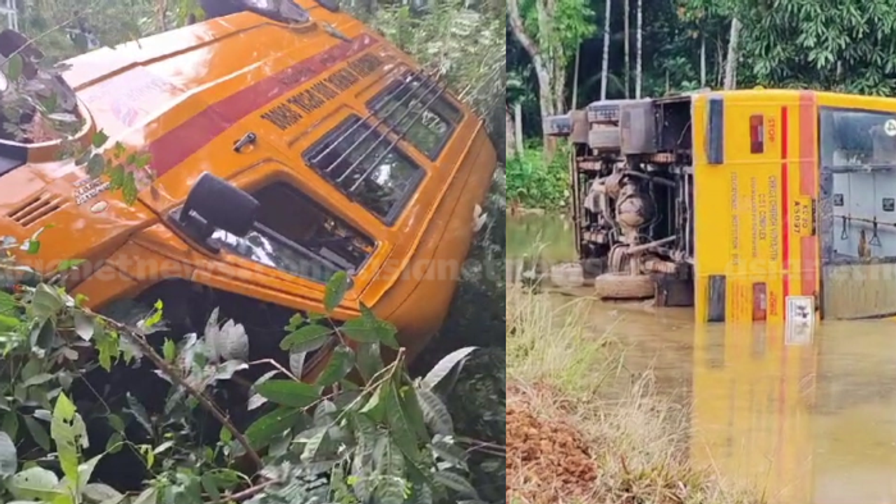 Kerala: School buses in Kannur and Alappuzha involved in accidents, no serious injuries reported
