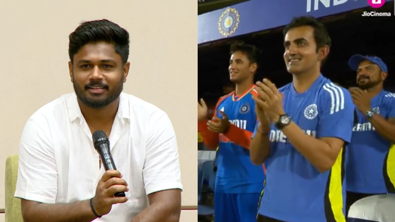 ഇന്ത്യൻ ടീമിൽ മുമ്പുള്ളതില് നിന്നുള്ള പ്രധാന വ്യത്യാസം അതാണ്, ഗൗതം ഗംഭീറിനെക്കുറിച്ച് സഞ്ജു സാംസണ് ഇന്ത്യൻ ടീമിൽ മുമ്പുള്ളതില് നിന്നുള്ള പ്രധാന വ്യത്യാസം അതാണ്, ഗൗതം ഗംഭീറിനെക്കുറിച്ച് സഞ്ജു സാംസണ്