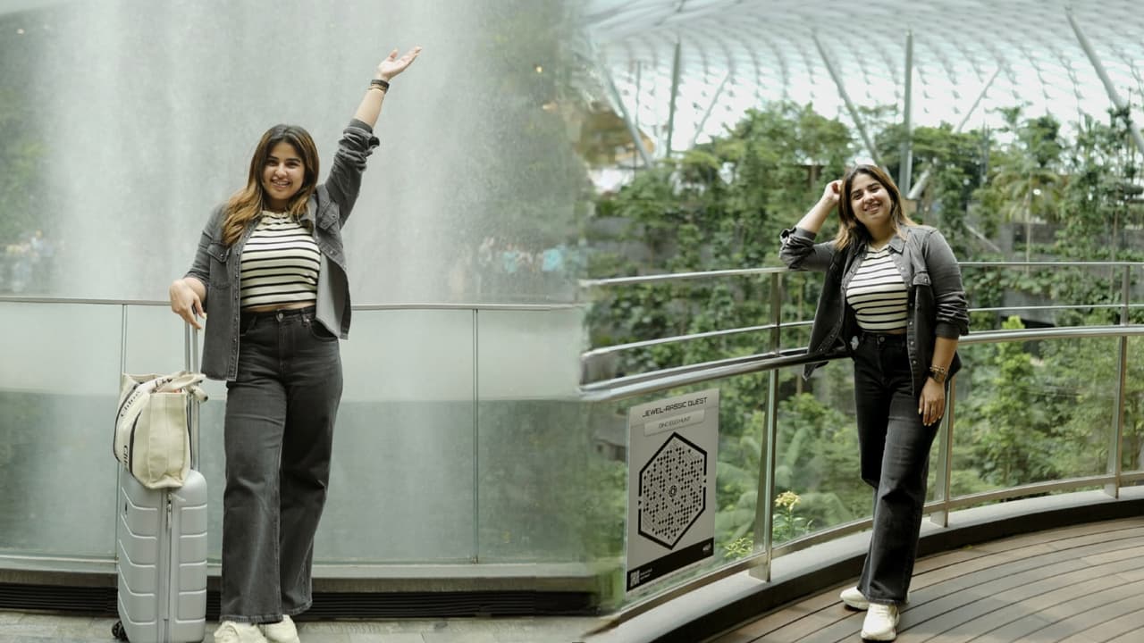 'അതിരുകള്‍ ഭേദിച്ച് ഇവിടെ വരെ എത്തി', ആദ്യ ഇന്റർനാഷണൽ വർക്ക് ട്രിപ്പിൽ ത്രില്ലടിച്ച് അപർണ തോമസ്