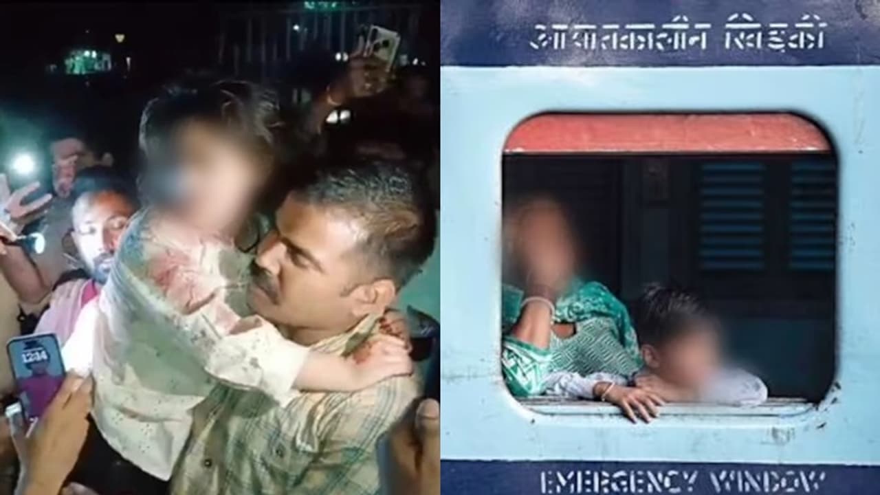 100 ಕಿ.ಮೀ ವೇಗದಲ್ಲಿ ಚಲಿಸುತ್ತಿದ್ದ ಟ್ರೇನ್ನ ಎಮರ್ಜೆನ್ಸಿ ಕಿಟಕಿಯಿಂದ ಹೊರಬಿದ್ದ ಮಗು, ಪ್ರಾಣಾಪಾಯದಿಂದ ಪಾರು! 100 ಕಿ.ಮೀ ವೇಗದಲ್ಲಿ ಚಲಿಸುತ್ತಿದ್ದ ಟ್ರೇನ್ನ ಎಮರ್ಜೆನ್ಸಿ ಕಿಟಕಿಯಿಂದ ಹೊರಬಿದ್ದ ಮಗು, ಪ್ರಾಣಾಪಾಯದಿಂದ ಪಾರು!