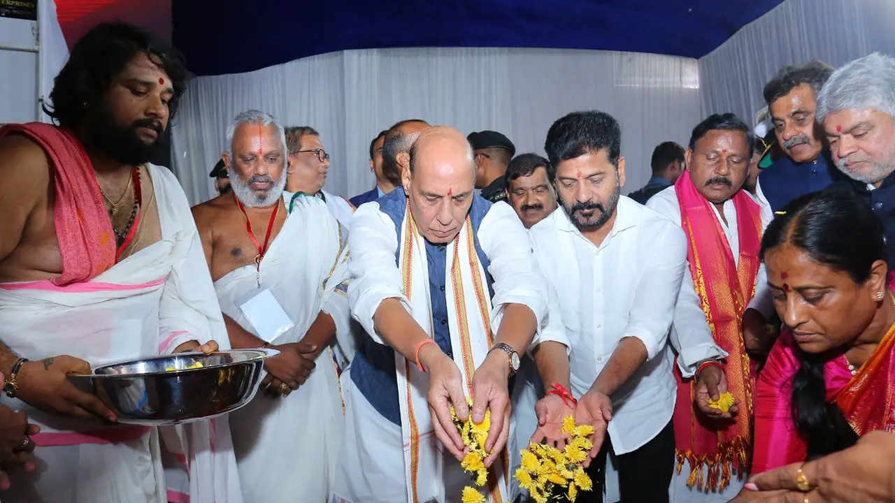 Rajnath Singh lays foundation of Indian Navy’s Very Low Frequency station in Telangana; Know its relevance