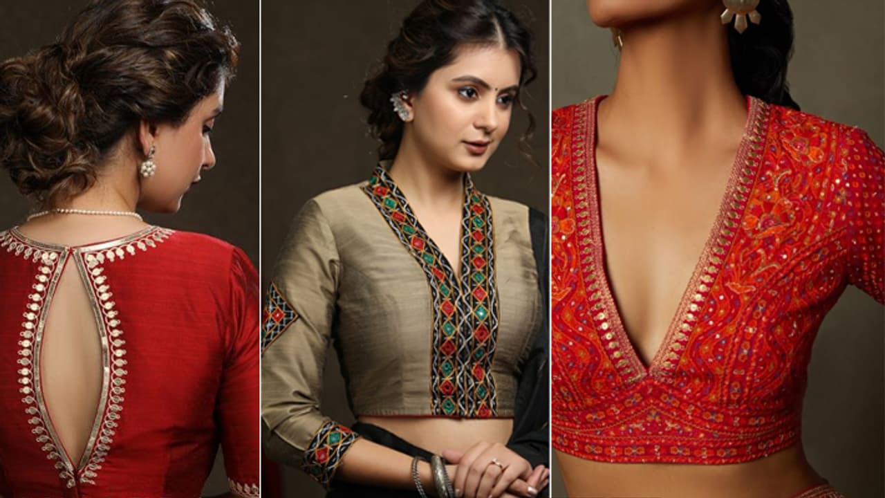 10 tricks to use Lace for blouse designing