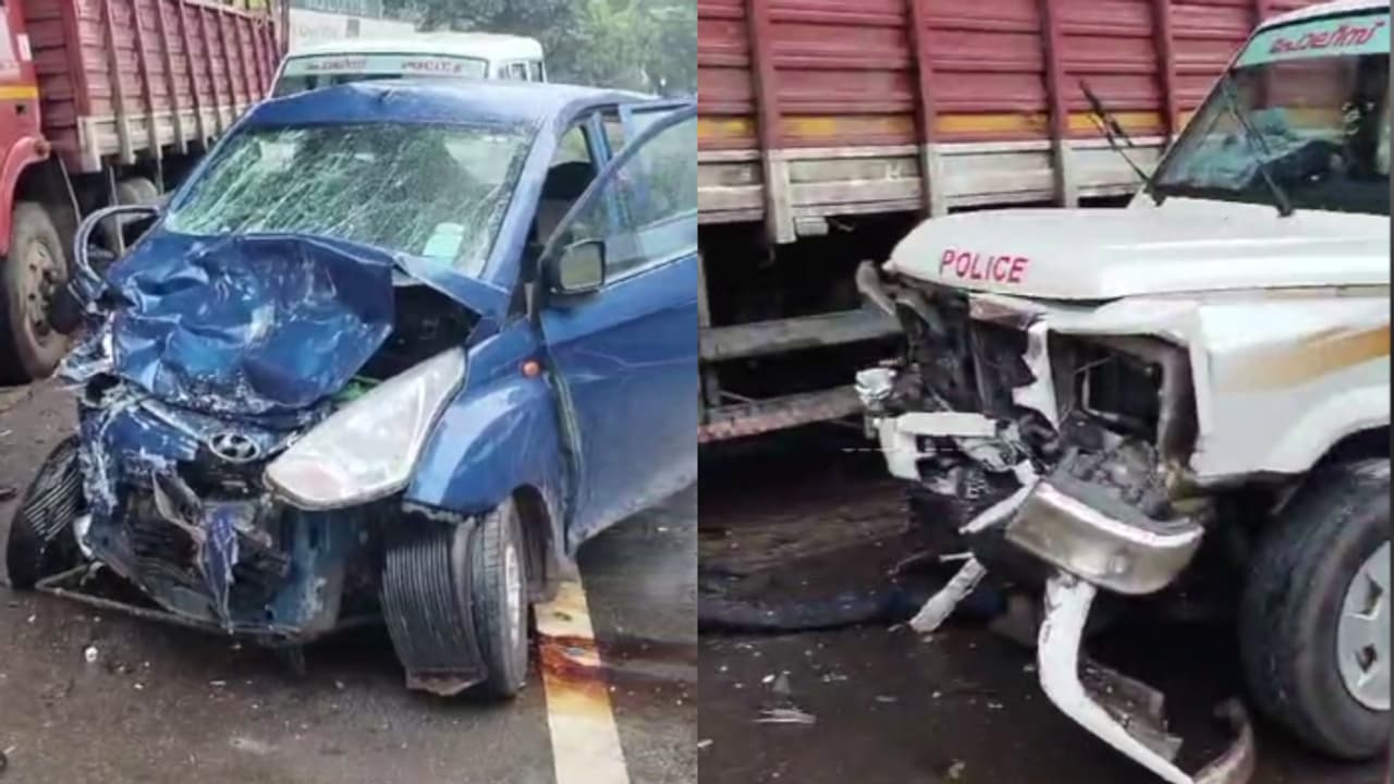 പത്തനംതിട്ടയിൽ പൊലീസ് ജീപ്പും കാറും കൂട്ടിയിടിച്ച് അപകടം; കാർ യാത്രക്കാരൻ മരിച്ചു പത്തനംതിട്ടയിൽ പൊലീസ് ജീപ്പും കാറും കൂട്ടിയിടിച്ച് അപകടം; കാർ യാത്രക്കാരൻ മരിച്ചു