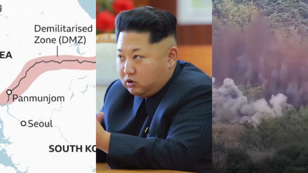 'അവസാനിപ്പിച്ചു, എല്ലാം'; തെക്കന്‍ കൊറിയയിലേക്കുള്ള റോഡ് ബോംബിട്ട് തകര്‍ത്ത് കിം ജോങ് ഉന്‍ 