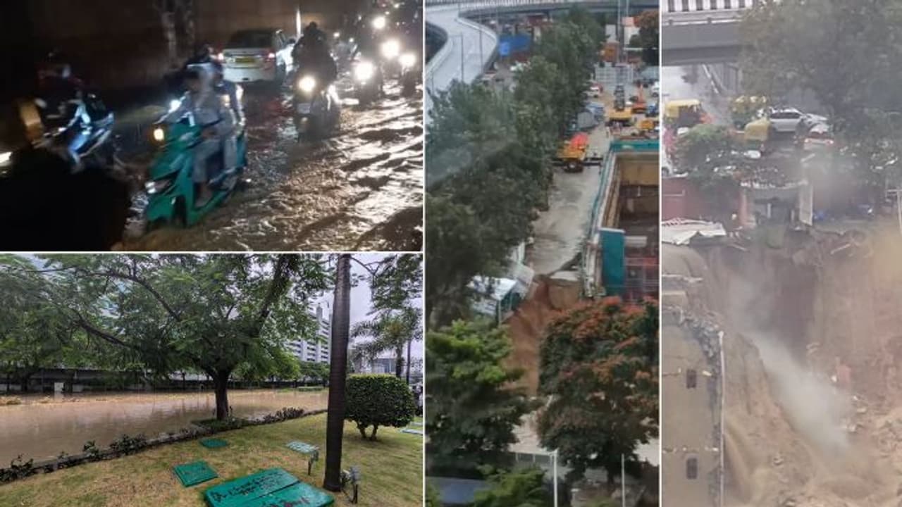 Bengaluru rains: Downpour for 18 hours creates havoc, wall collapse reported at Manyata Tech Park (WATCH)