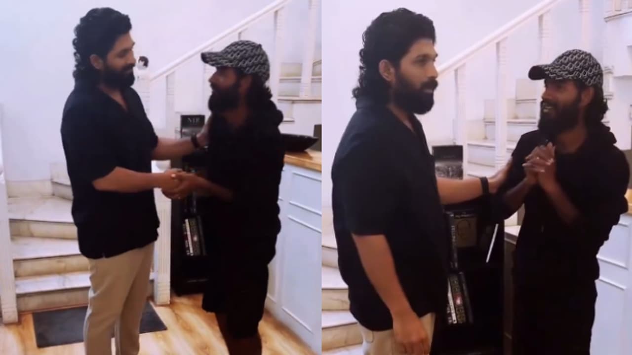 പ്രിയതാരത്തെ കാണാന്‍ 1600 കിമീ, എങ്ങനെ എത്തിയെന്ന് അല്ലു; മറുപടിയില്‍ ഞെട്ടി താരം