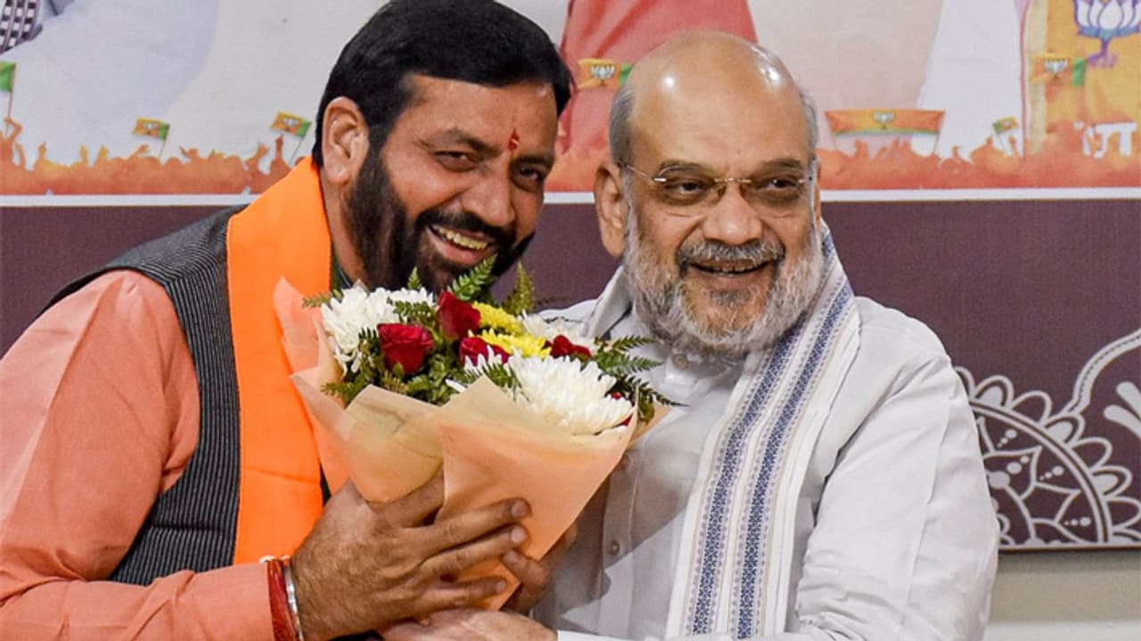 Nayab Singh Saini Oath taking ceremony Nayab Singh Saini Oath taking ceremony